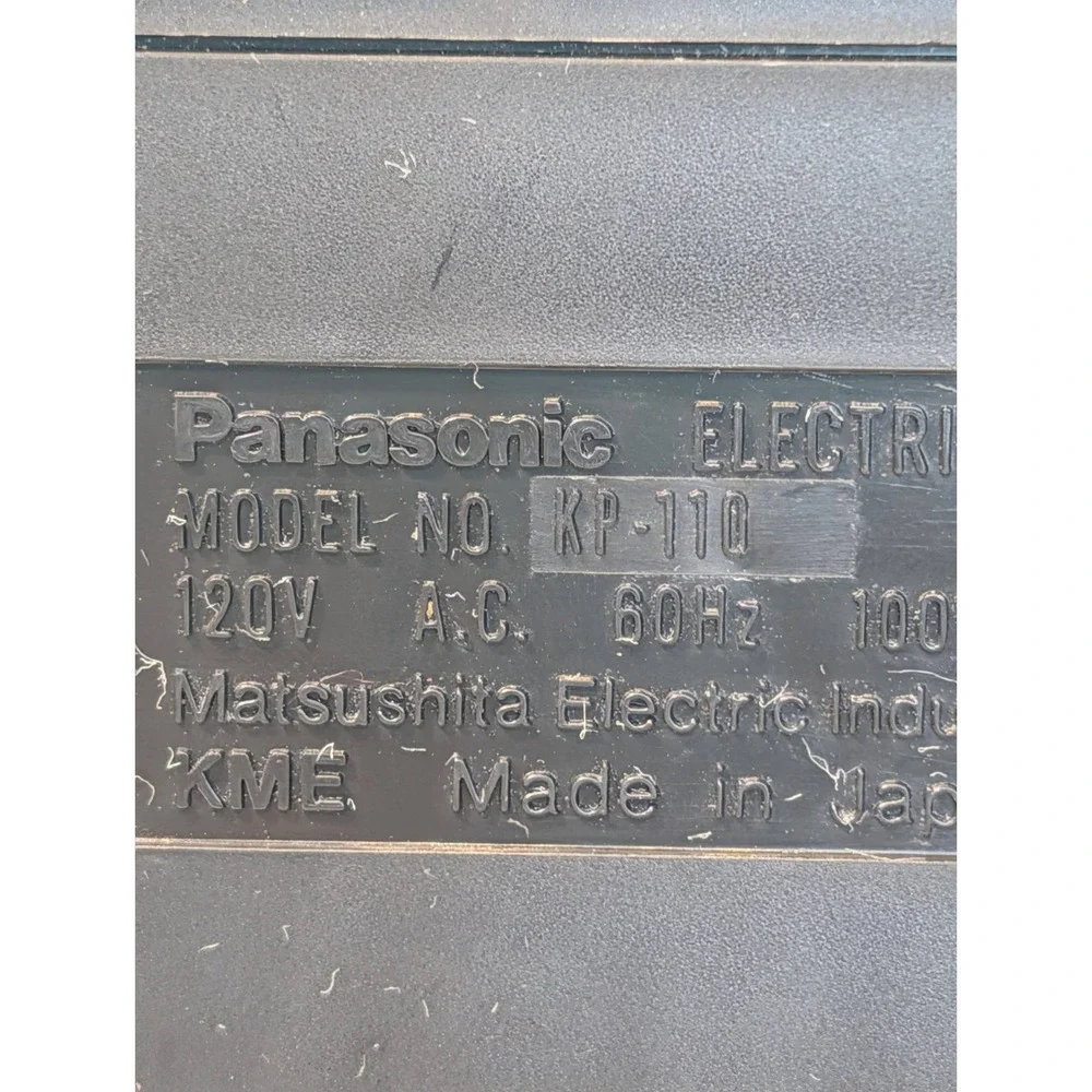 Panasonic Electric Pencil Sharpener Model # KP-110 Vintage Tested Working